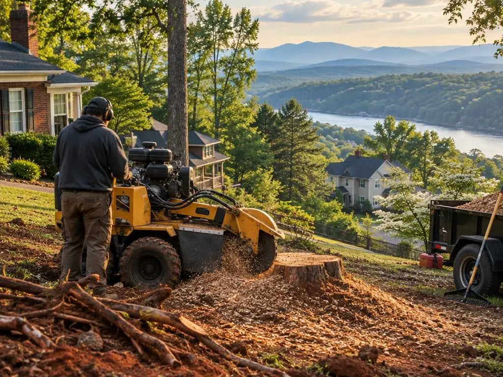 Stump Grinding in Knoxville, TN
